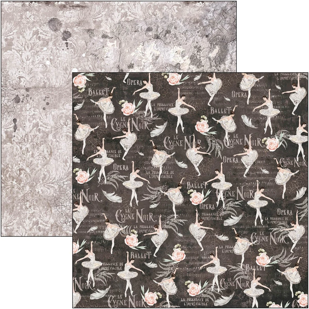 Papercraft & Scrapbooking Le Cygne Noir Paper Pad 8x8 12/Pkg By Ciao Bella 21 Papercraft & Scrapbooking Le Cygne Noir Paper Pad 8x8 12/Pkg By Ciao Bella