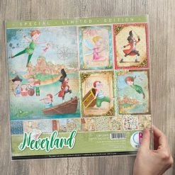 Papercraft & Scrapbooking Neverland Limited Edition Paper Pad 12x12 12/Pkg By Ciao Bella