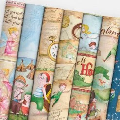 Papercraft & Scrapbooking Neverland Limited Edition Paper Pad 12x12 12/Pkg By Ciao Bella