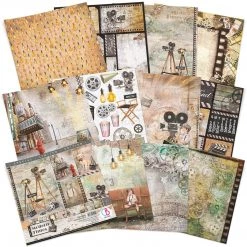 Modern Times Limited Edition Paper Pad 12x12 12/Pkg By Ciao Bella