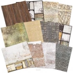 Modern Times Limited Edition Paper Pad 12x12 12/Pkg By Ciao Bella