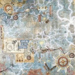 Papercraft & Scrapbooking Engine Of The Future Paper Pad 12x12 12/Pkg By Ciao Bella 72 Papercraft & Scrapbooking Engine Of The Future Paper Pad 12x12 12/Pkg By Ciao Bella