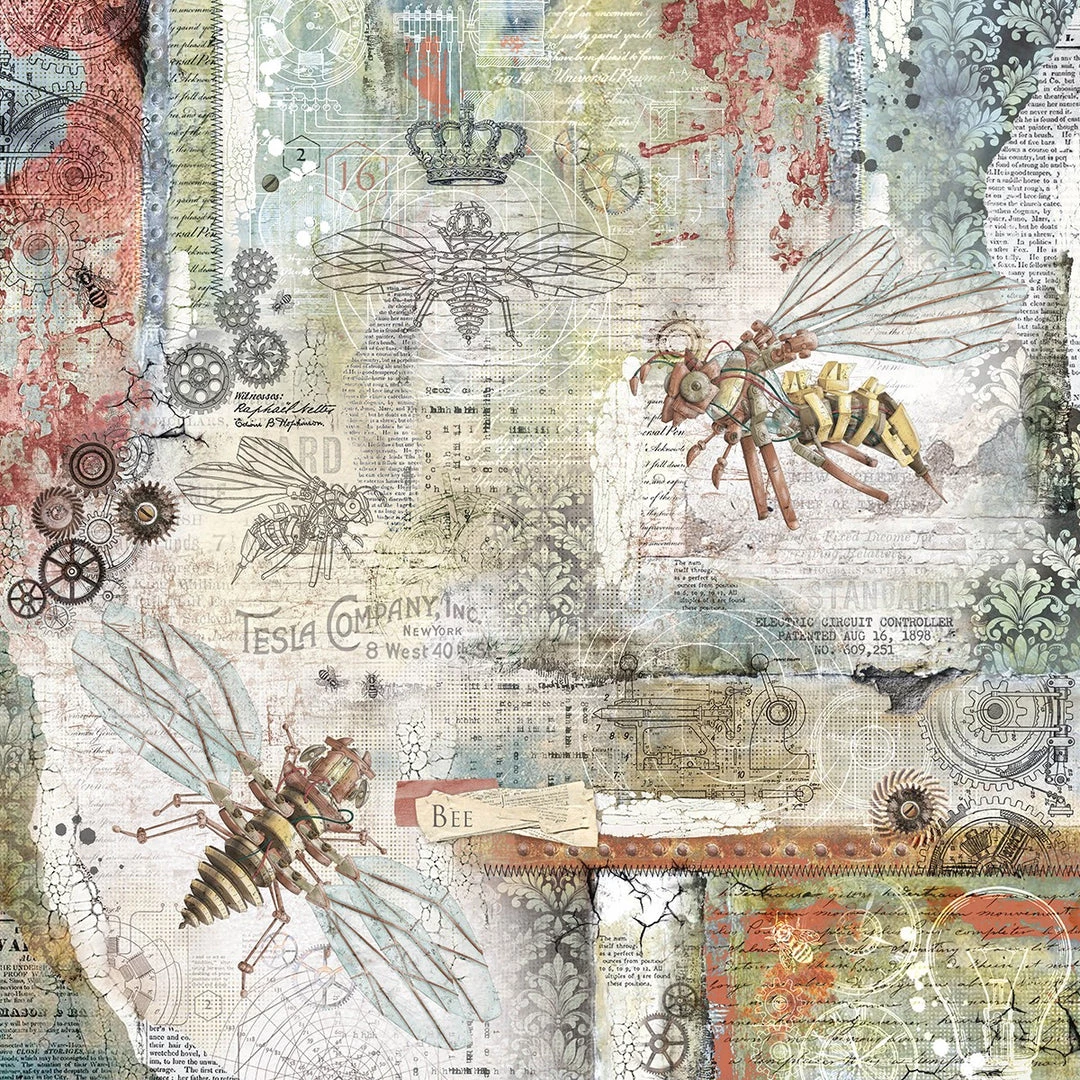 Papercraft & Scrapbooking Engine Of The Future Paper Pad 12x12 12/Pkg By Ciao Bella 16 Papercraft & Scrapbooking Engine Of The Future Paper Pad 12x12 12/Pkg By Ciao Bella