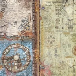 Papercraft & Scrapbooking Engine Of The Future Paper Pad 12x12 12/Pkg By Ciao Bella 54 Papercraft & Scrapbooking Engine Of The Future Paper Pad 12x12 12/Pkg By Ciao Bella