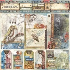 Papercraft & Scrapbooking Engine Of The Future Paper Pad 12x12 12/Pkg By Ciao Bella 57 Papercraft & Scrapbooking Engine Of The Future Paper Pad 12x12 12/Pkg By Ciao Bella