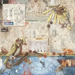 Papercraft & Scrapbooking Engine Of The Future Paper Pad 12x12 12/Pkg By Ciao Bella 60 Papercraft & Scrapbooking Engine Of The Future Paper Pad 12x12 12/Pkg By Ciao Bella