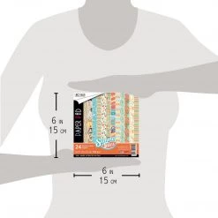 Summer Tales Fussy Cut Pad 6x6 24/Pkg By Ciao Bella Papercraft & Scrapbooking