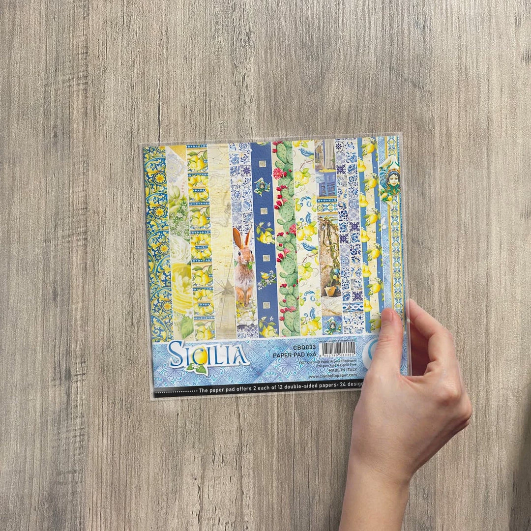 Papercraft & Scrapbooking Sicilia Fussy Cut Pad 6x6 24/Pkg By Ciao Bella 6 Papercraft & Scrapbooking Sicilia Fussy Cut Pad 6x6 24/Pkg By Ciao Bella
