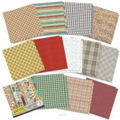 Papercraft & Scrapbooking Hipster Fussy Cut Pad 6x6 24/Pkg By Ciao Bella