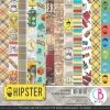 Papercraft & Scrapbooking Hipster Fussy Cut Pad 6x6 24/Pkg By Ciao Bella
