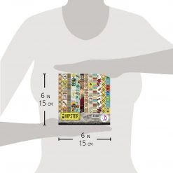 Papercraft & Scrapbooking Hipster Fussy Cut Pad 6x6 24/Pkg By Ciao Bella