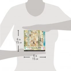 Papercraft & Scrapbooking Sign Of The Times Fussy Cut Pad 6x6 24/Pkg By Ciao Bella