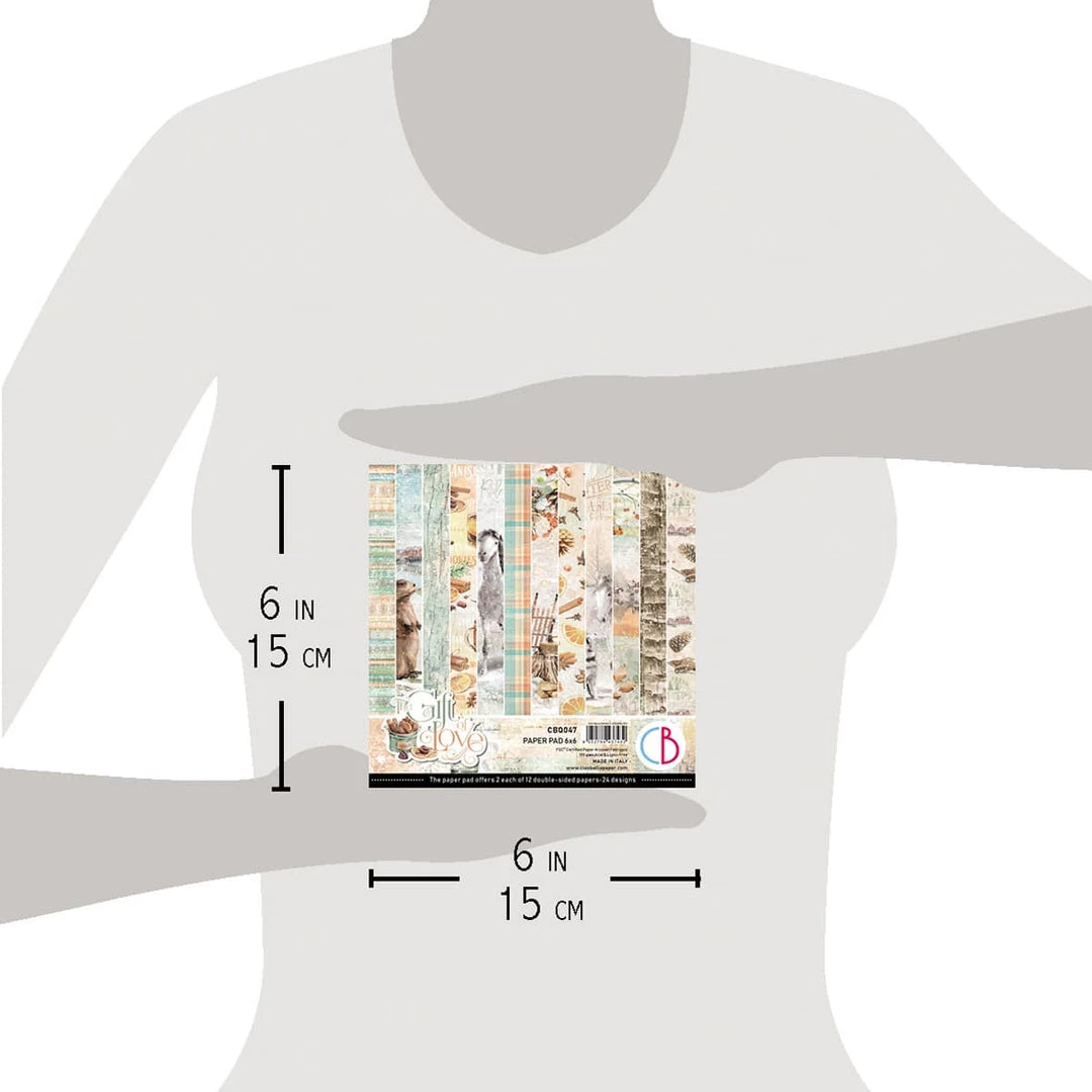 The Gift Of Love Fussy Cut Pad 6x6 24/Pkg By Ciao Bella Fall / Halloween 8 The Gift Of Love Fussy Cut Pad 6x6 24/Pkg By Ciao Bella Fall / Halloween