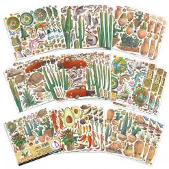 Papercraft & Scrapbooking Sonora Fussy Cut Pad 6x6 24/Pkg By Ciao Bella