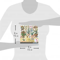 Papercraft & Scrapbooking Sonora Fussy Cut Pad 6x6 24/Pkg By Ciao Bella