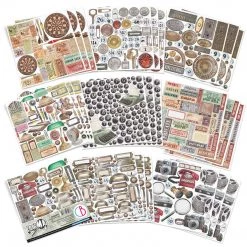 Papercraft & Scrapbooking Enigma Fussy Cut Pad 6x6 24/Pkg By Ciao Bella