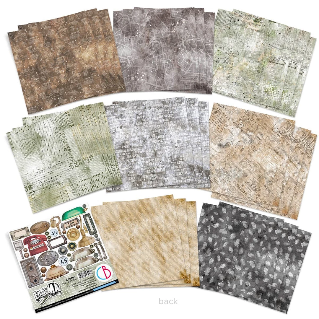 Papercraft & Scrapbooking Enigma Fussy Cut Pad 6x6 24/Pkg By Ciao Bella 5 Papercraft & Scrapbooking Enigma Fussy Cut Pad 6x6 24/Pkg By Ciao Bella