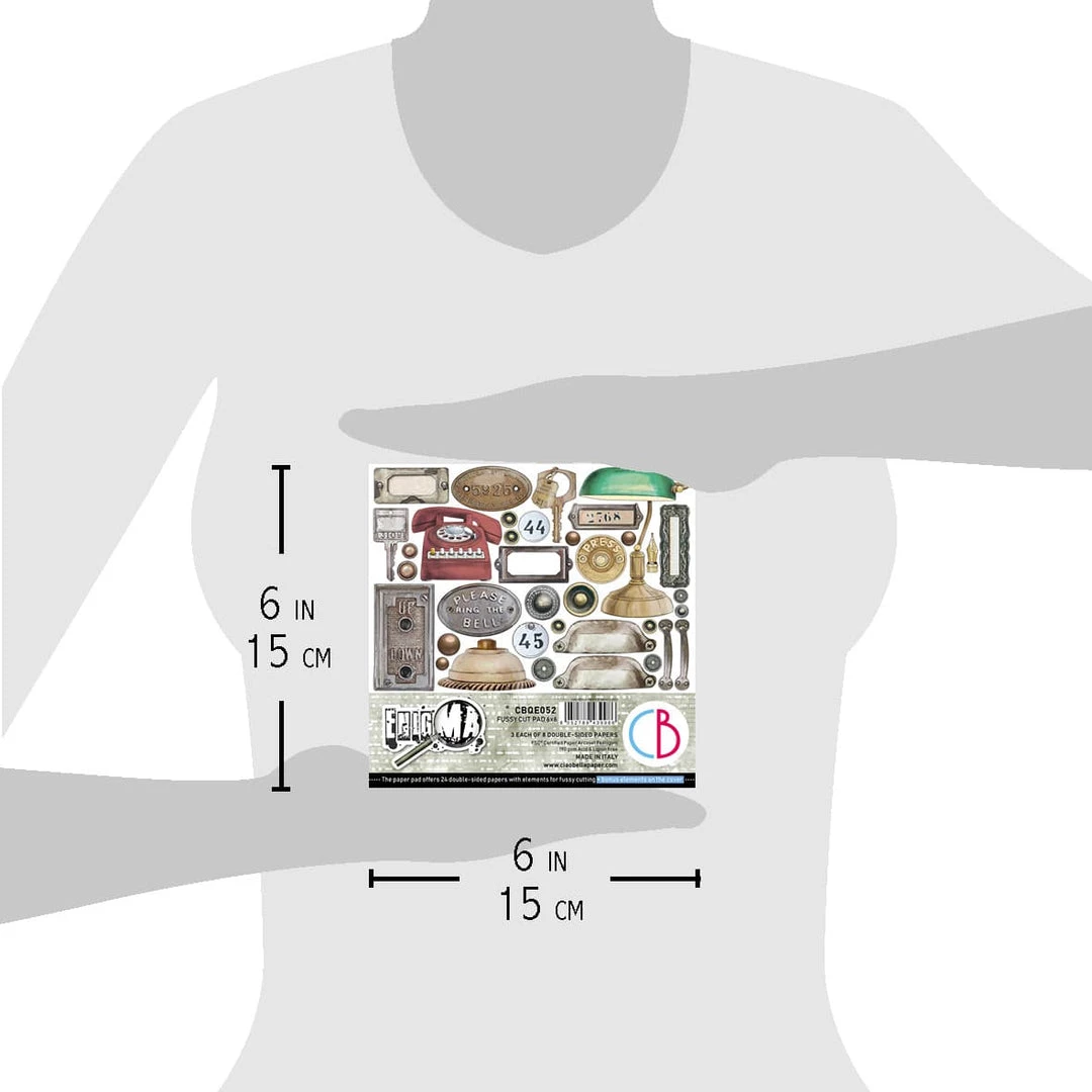 Papercraft & Scrapbooking Enigma Fussy Cut Pad 6x6 24/Pkg By Ciao Bella 8 Papercraft & Scrapbooking Enigma Fussy Cut Pad 6x6 24/Pkg By Ciao Bella