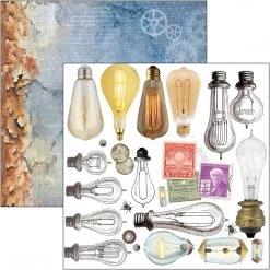 Engine Of The Future Fussy Cut Pad 6x6 24/Pkg By Ciao Bella