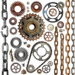 Engine Of The Future Fussy Cut Pad 6x6 24/Pkg By Ciao Bella