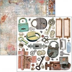 Engine Of The Future Fussy Cut Pad 6x6 24/Pkg By Ciao Bella