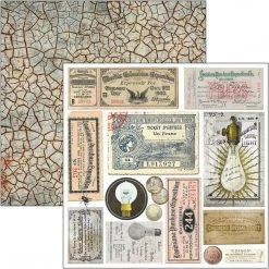 Engine Of The Future Fussy Cut Pad 6x6 24/Pkg By Ciao Bella