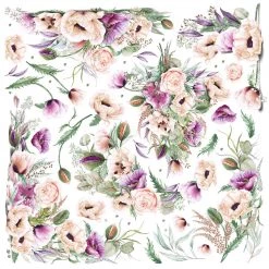 Papercraft & Scrapbooking Le Cygne Noir Fussy Cut Pad 6x6 24/Pkg By Ciao Bella