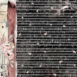 Papercraft & Scrapbooking Le Cygne Noir Fussy Cut Pad 6x6 24/Pkg By Ciao Bella