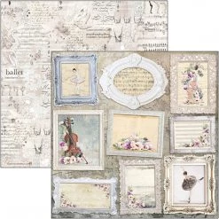 Papercraft & Scrapbooking Le Cygne Noir Fussy Cut Pad 6x6 24/Pkg By Ciao Bella