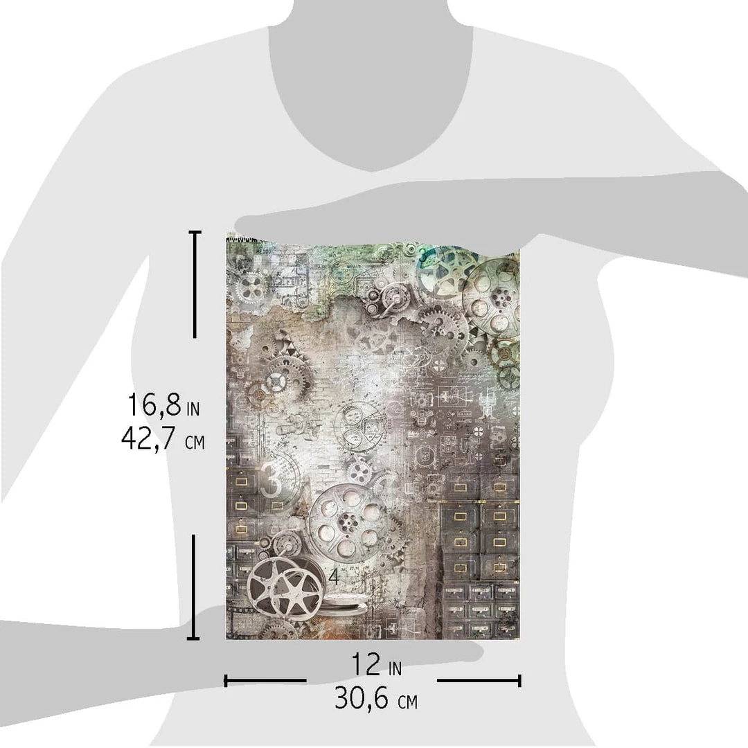 A3 Decoupage Rice Paper Industrial - A3 Rice Paper Ciao Bella Collection 6 A3 Decoupage Rice Paper Industrial - A3 Rice Paper Ciao Bella Collection