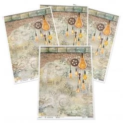 Modern Times - A3 Rice Paper Modern Times Ciao Bella Collection 8 Modern Times - A3 Rice Paper Modern Times Ciao Bella Collection