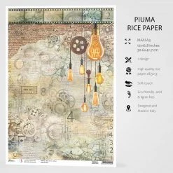 Modern Times - A3 Rice Paper Modern Times Ciao Bella Collection