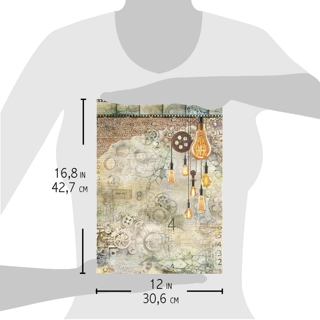 Modern Times - A3 Rice Paper Modern Times Ciao Bella Collection 6 Modern Times - A3 Rice Paper Modern Times Ciao Bella Collection