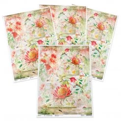 Hummingbird - A3 Rice Paper Microcosmos Ciao Bella Collection A3 Decoupage Rice Paper