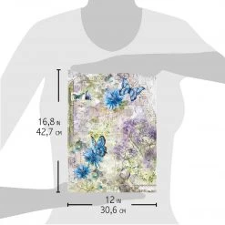 Blue Butterflies - A3 Rice Paper Ciao Bella Collection A3 Decoupage Rice Paper 9 Blue Butterflies - A3 Rice Paper Ciao Bella Collection A3 Decoupage Rice Paper