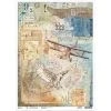 Study Of Flight - A3 Rice Paper Sign Of The Times Ciao Bella Collection A3 Decoupage Rice Paper