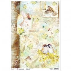 Notre Vie - A3 Rice Paper Notre Vie Ciao Bella Collection