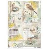 A3 Decoupage Rice Paper Sparrow Hill - A3 Rice Paper Sparrow Hill Ciao Bella Collection