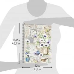 Anemones - A3 Rice Paper Ciao Bella Collection 9 Anemones - A3 Rice Paper Ciao Bella Collection