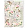 Love Lives Here - A3 Rice Paper Ciao Bella Collection A3 Decoupage Rice Paper