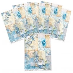 Ducato D'Este - A4 Rice Paper Broccato Estense Ciao Bella Collection