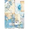 Ducato D'Este - A4 Rice Paper Broccato Estense Ciao Bella Collection