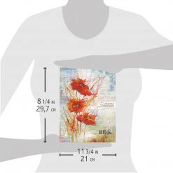 Poppies' Dance - A4 Rice Paper The Sound Of Spring Ciao Bella Collection