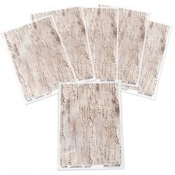 Dolomiti Wood - A4 Rice Paper Woodland Ciao Bella Collection A4 Decoupage Rice Paper