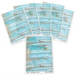 A4 Decoupage Rice Paper Blue Driftwood - A4 Rice Paper Woodland Ciao Bella Collection 8 A4 Decoupage Rice Paper Blue Driftwood - A4 Rice Paper Woodland Ciao Bella Collection