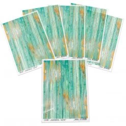Green Driftwood - A4 Rice Paper Woodland Ciao Bella Collection A4 Decoupage Rice Paper