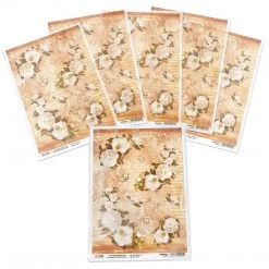 A4 Decoupage Rice Paper Camelie - A4 Rice Paper La Traviata Ciao Bella Collection