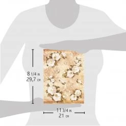 A4 Decoupage Rice Paper Camelie - A4 Rice Paper La Traviata Ciao Bella Collection