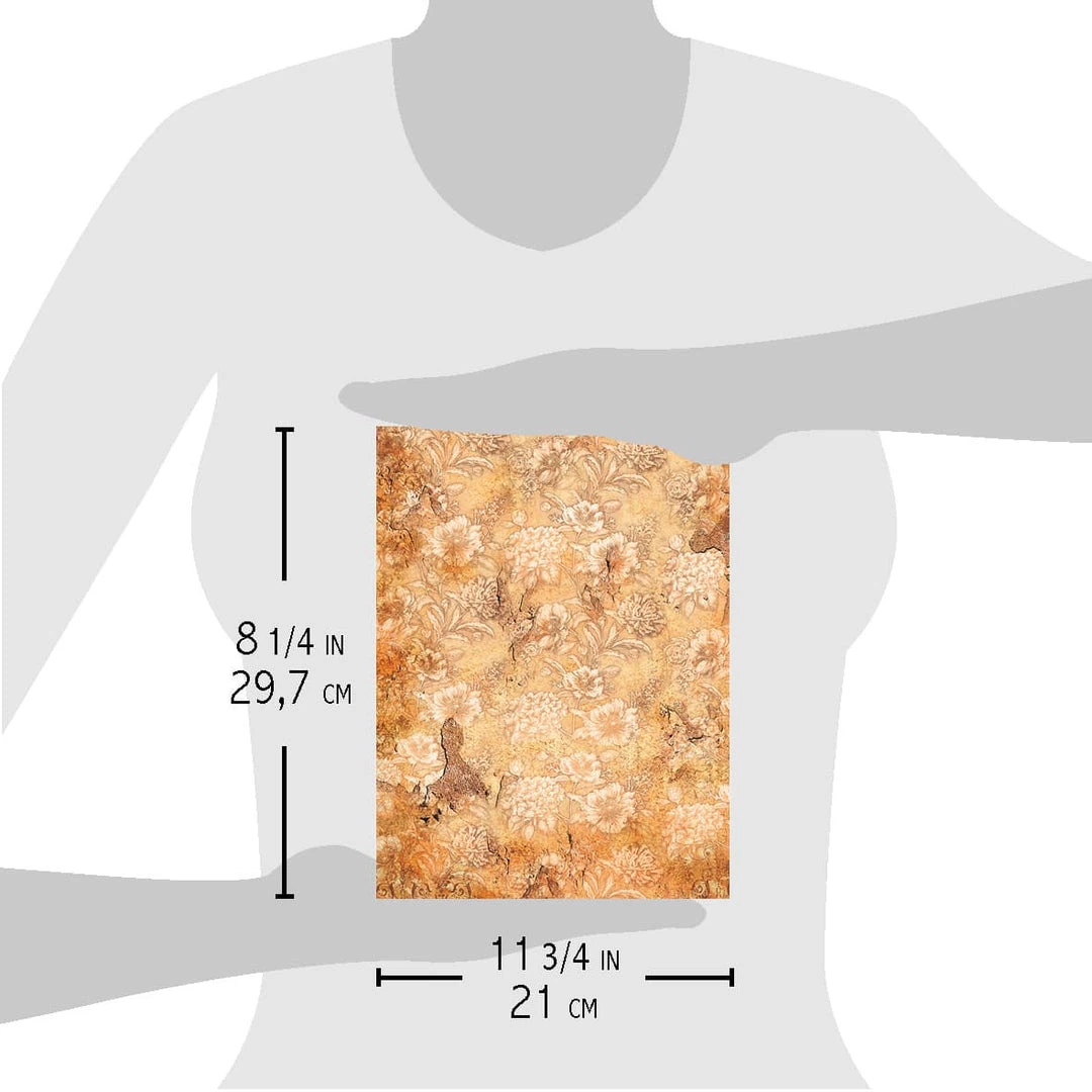 Salotto Parigino - A4 Rice Paper La Traviata Ciao Bella Collection 6 Salotto Parigino - A4 Rice Paper La Traviata Ciao Bella Collection