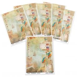 Diario Di Bordo - A4 Rice Paper Repubbliche Marinare Ciao Bella Collection